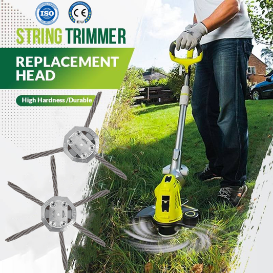 🔥 6" Steel Wire Brush Cutter for Electric Trimmers | Tough on Weeds & Rust👨‍🌾