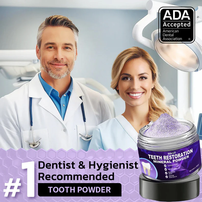 🦷 BBOJI™ Teeth Restoration Mineral Powder – Stronger Teeth, Healthier Smile, Visible Results ✨