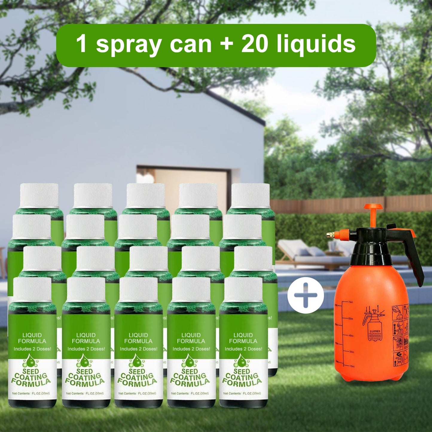 🌱Hydro Seeding Lawn Solution