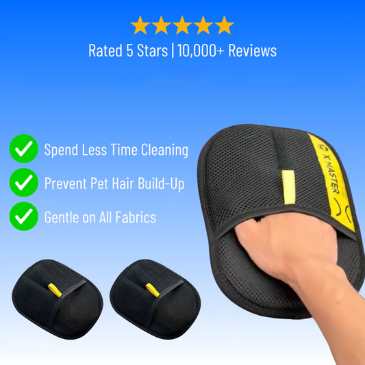 🐾Pet Hair Removal Gloves – Remove Fur in Seconds for a Cleaner Home✨