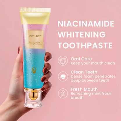 🔥 LOVILDS™ Niacinamide Whitening Toothpaste
