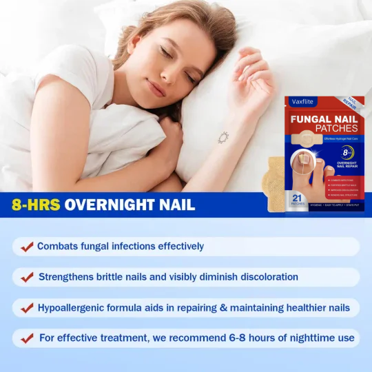 🦶Fungal Nail Care Patches, 21pcs – Treats Nail Fungus & Promotes Healthy Nails✨