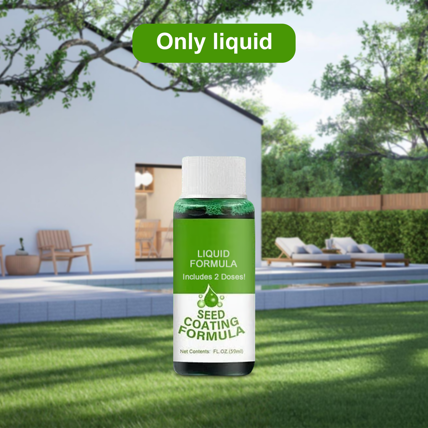🌱Hydro Seeding Lawn Solution