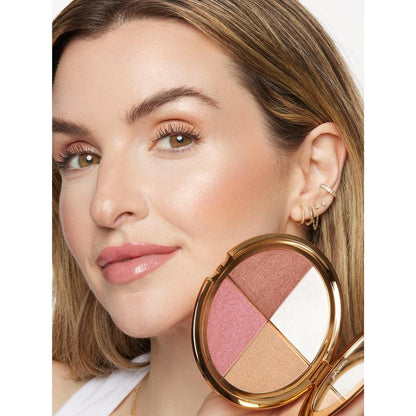 🌺Glow wardrobe eye & cheek palette - eyeshadow and highlighter makeup⏰