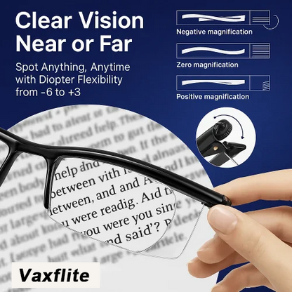 【ADJUSTABLE FOCUS GLASSES】See Every Moment Clearly With Vaxflite!