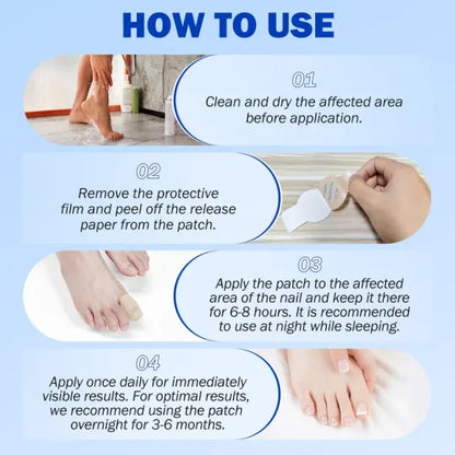 🦶Fungal Nail Care Patches, 21pcs – Treats Nail Fungus & Promotes Healthy Nails✨