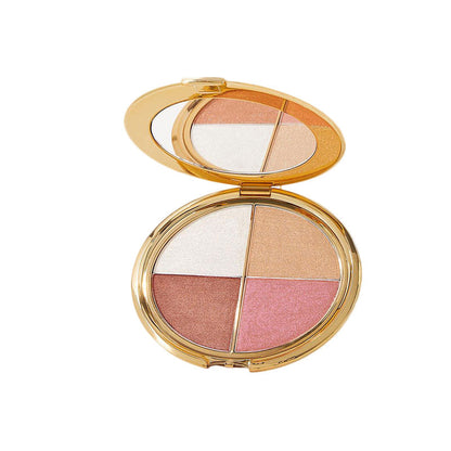 🌺Glow wardrobe eye & cheek palette - eyeshadow and highlighter makeup⏰