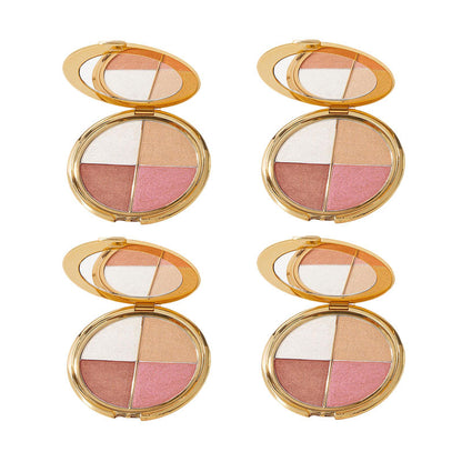 🌺Glow wardrobe eye & cheek palette - eyeshadow and highlighter makeup⏰