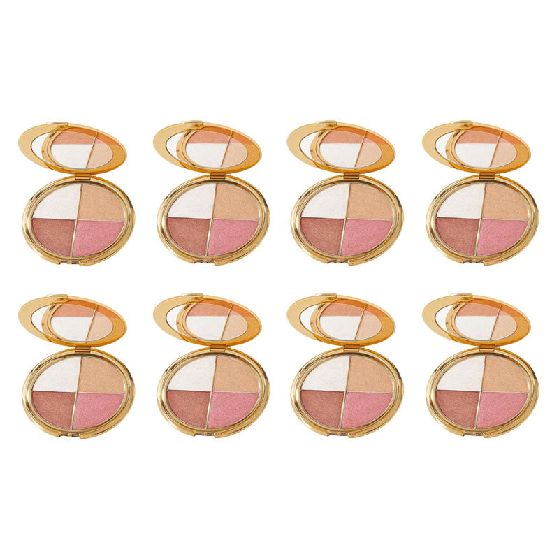 🌺Glow wardrobe eye & cheek palette - eyeshadow and highlighter makeup⏰